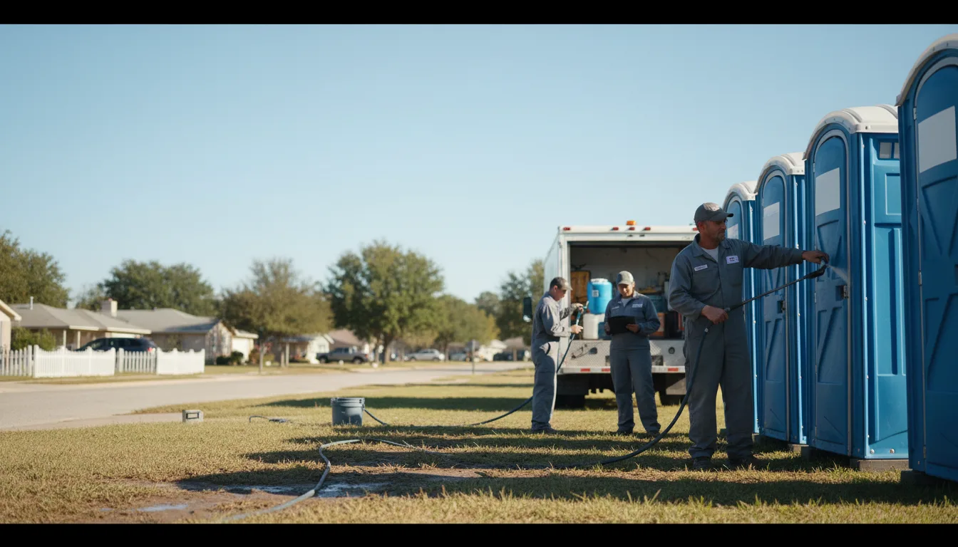 Long-Term Portable Toilet Rental in Belmore, OH near me